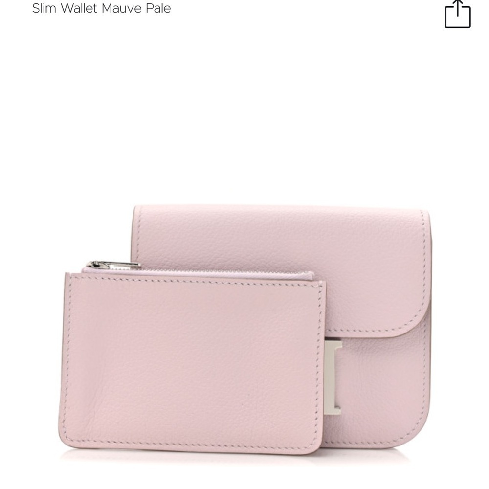 Hermes Evercolor Constance Slim Wallet Mauve Pale
NEW IN BOX
GIFTABLE - Picture 2 of 12